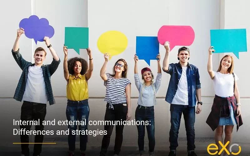 What is internal and external communication?